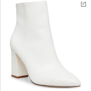 Madden Girl White Booties